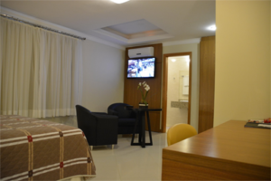 Quarto Luxo Barbur Center Hotel Em Ponta Grossa